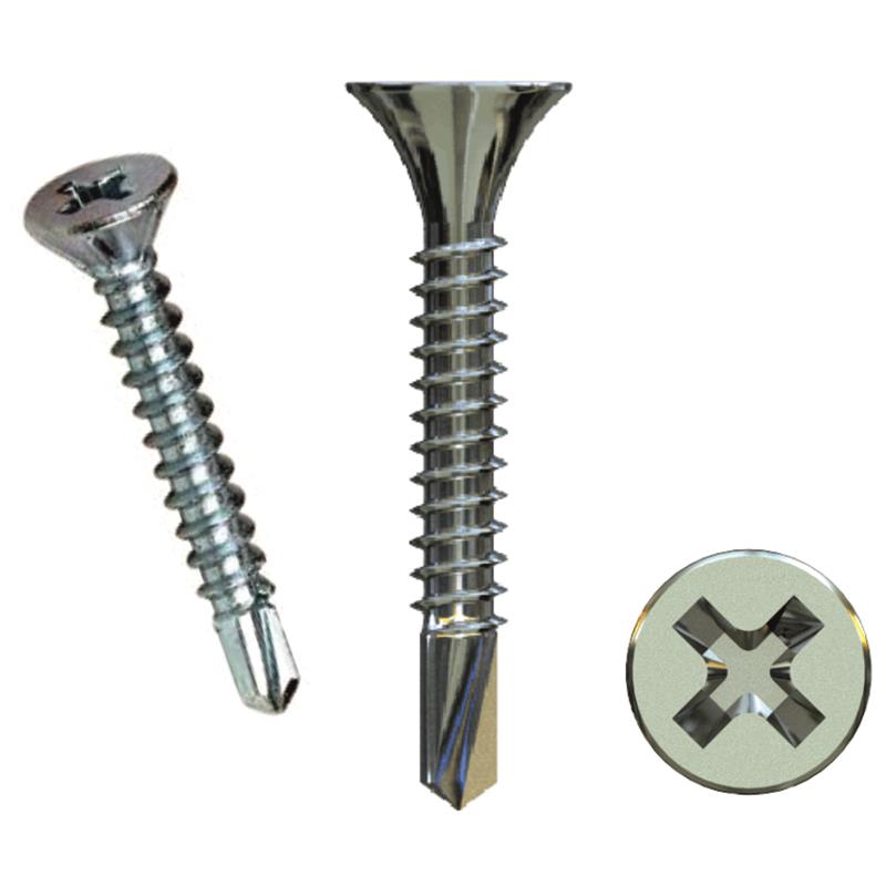 SELF DRILLING FLAT HEAD SCREW