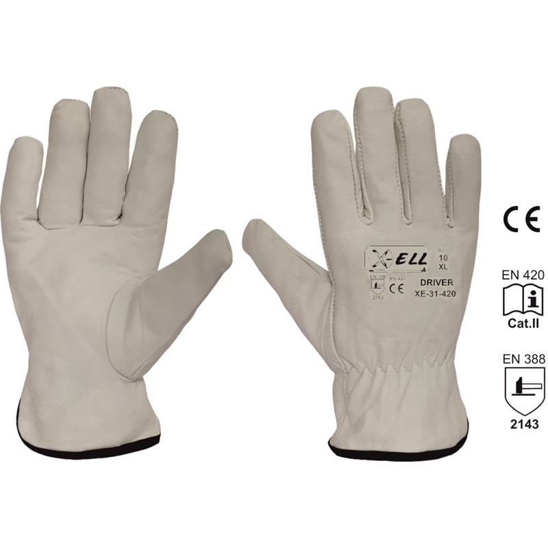 GLOVES LEATHER DRIVER