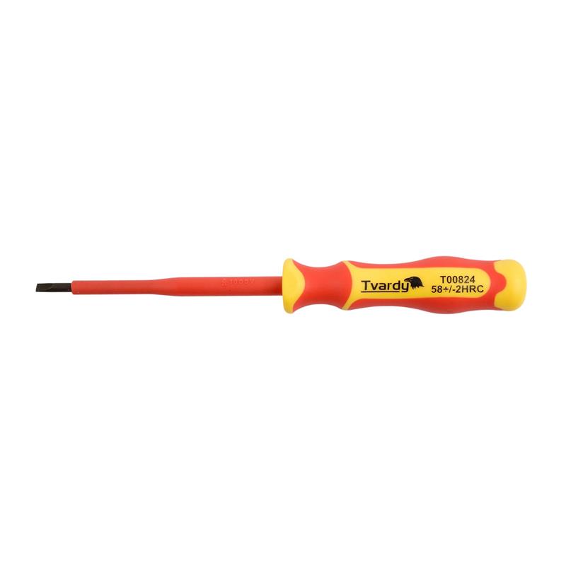 Insulated screwdriver 4x100 (1000V) 'Tvardy'