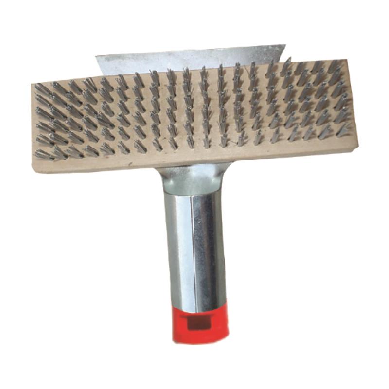 SCRAPER for WALL GALVAN.withSTEEL BRUSH