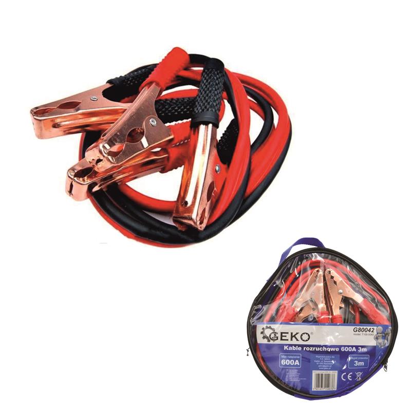 Booster cables 600A 3m GEKO