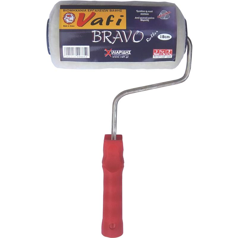 BRAVO roller (wool) with handle