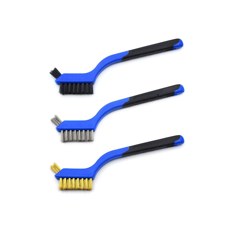 3pcs Mini Wire Brush Set 180mm 'GEKO'