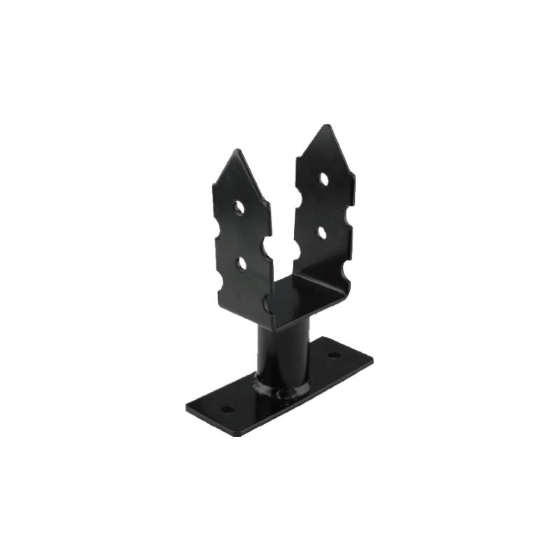 DECORATIVE POST BASE BLACK